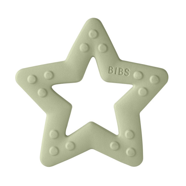 Bibs Baby Bitie Mordedor Estrela Verde 3+m