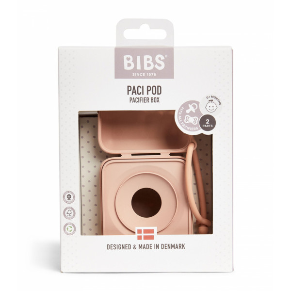 Bibs Porta Chupetas Paci Pod Rosa