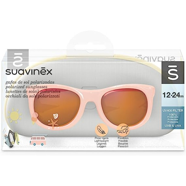 Suavinex Óculos de Sol Infantil Rosa 12-24m q