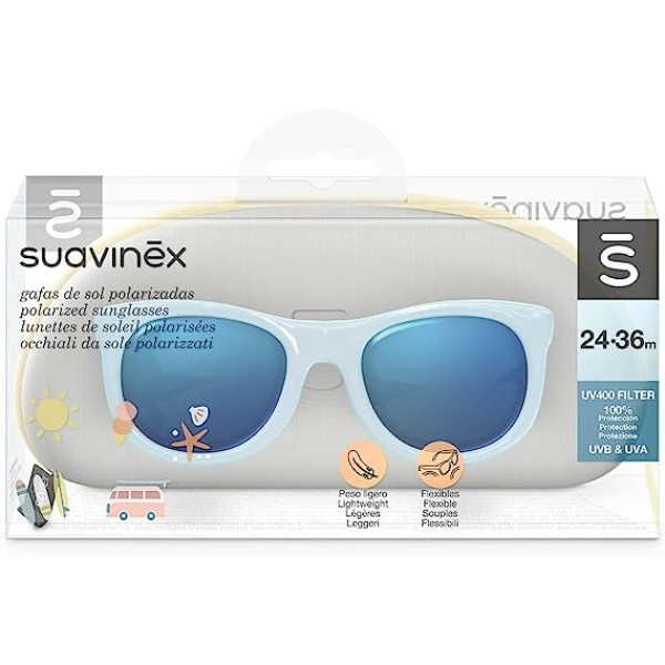 Suavinex Óculos de Sol Infantil Azul 24-36m 