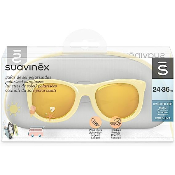 Suavinex Óculos de Sol Infantil Amarelo 24-36m 