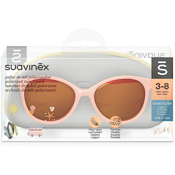 Suavinex Óculos de Sol Infantil Rosa 3-8a 