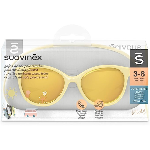 Suavinex Óculos de Sol Infantil Amarelo 3-8a 