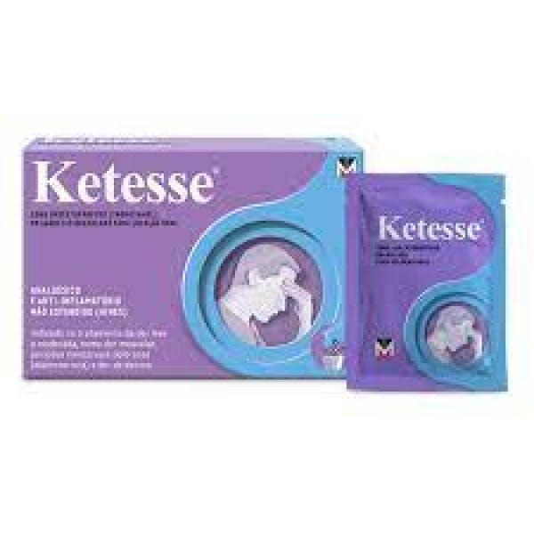 Ketesse, 25 mg x 20 gran sol oral saq