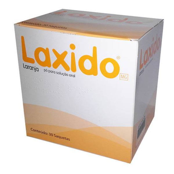 Laxido Laranja MG x 30 pó sol oral saq