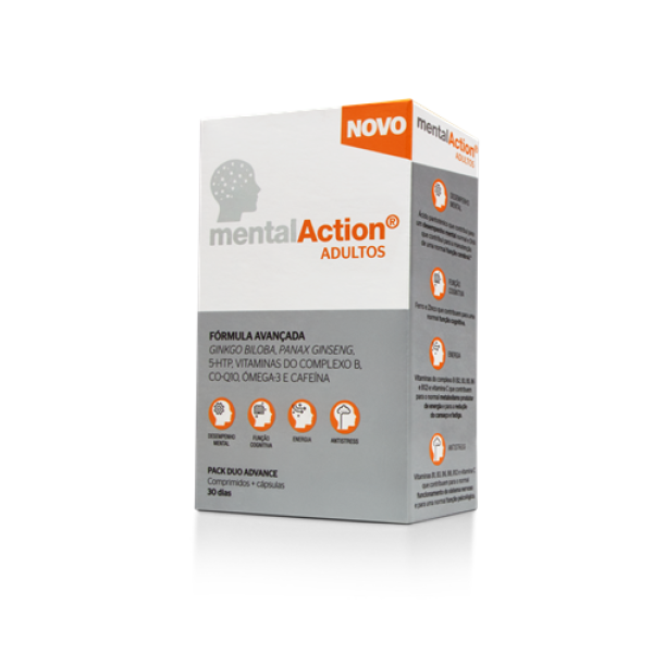 Mentalaction Adul Compx30 + Capsx30 cáps + comps