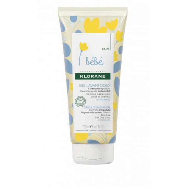 Klorane Bebe Gel Suave Corp/Cab 200ml