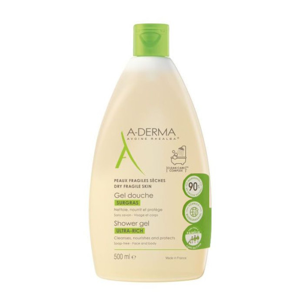 Aderma Gel Duche Ult Rico 500ml