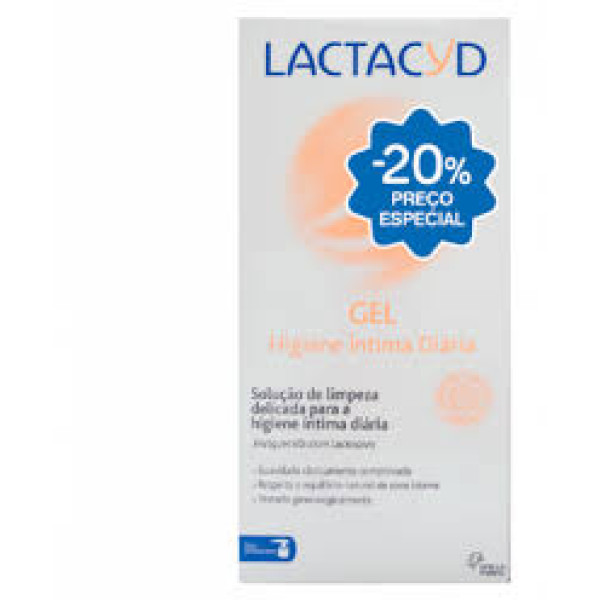 Lactacyd Íntimo Gel higiene íntima diária 200 ml com Desconto de 20%