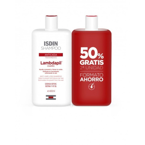 Lambdapil Antiqueda Shampoo 400ml -50% 2da Embalagem