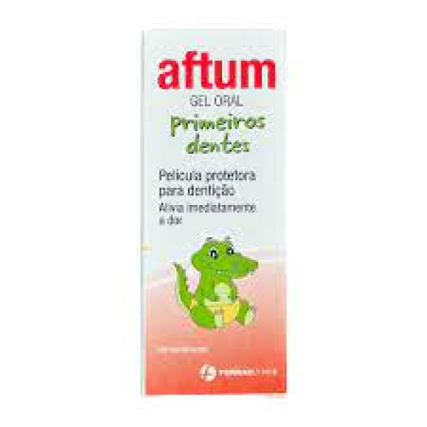 Aftum Primeiros Dentes Gel Or 15Ml