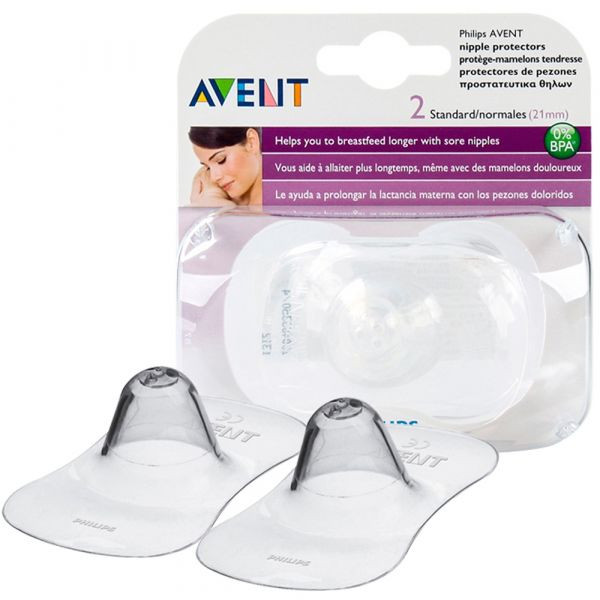 Philips Avent Protetores para mamilos TM 2 Unidade(s) + Caixa de transporte higiénica