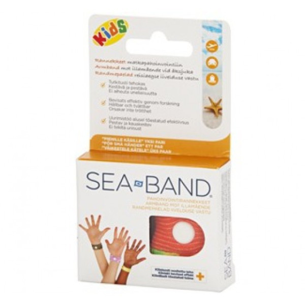 Sea Band Crianca Pulseira Nausea Laran X 2