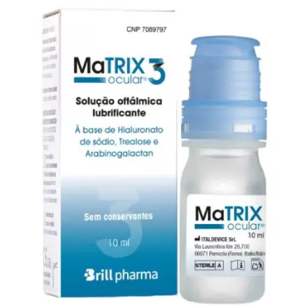 Matrix Ocular 3 Sol Oftal Lub 10Ml