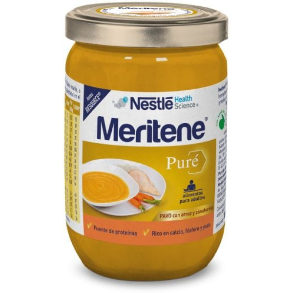 Meritene Pure Peru Arroz Cenoura 300G