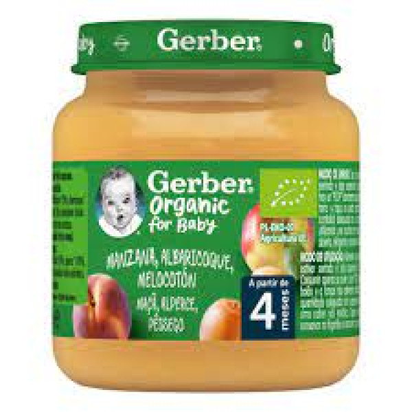 Gerber Bio Boiao Mac/Alper/Pess125G 4M+