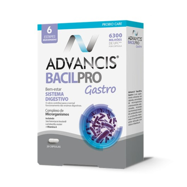 Advancis Bacilpro Gastro Caps X20