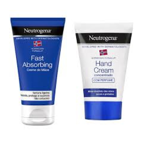 Neutrogena Mãos Text Ligeira 75ml +Cr Concentrado 50ml -6E