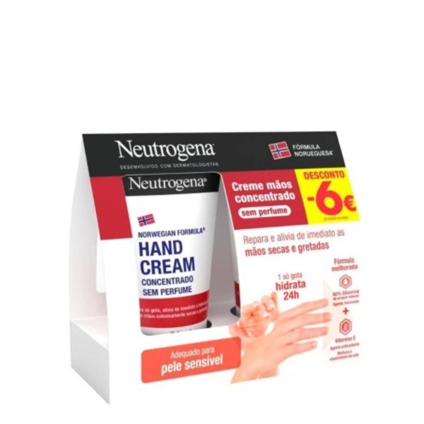 Neutrogena Mãos Cr Concentrado S/Perfume 50ml X2 -6E