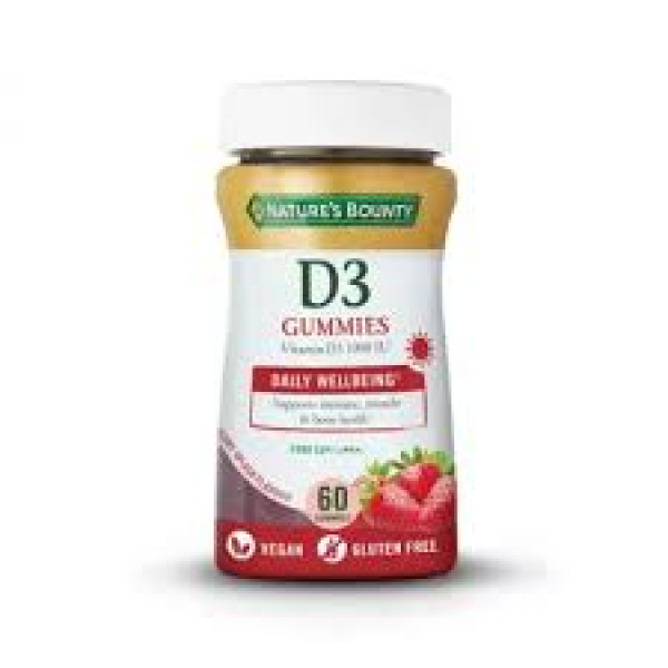 Nature´s Bounty Vitamina D3 Gomas X60