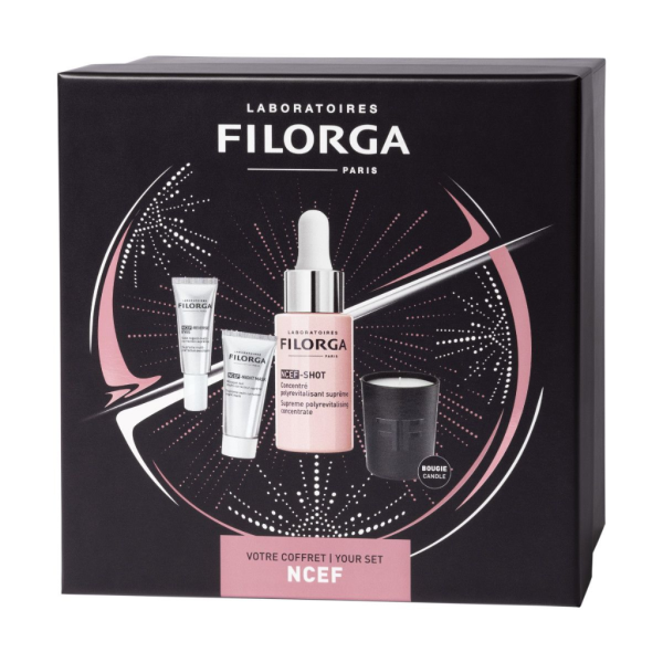 <mark>F</mark>ilorga Coffret NCEF-Reverse Creme Multi-Corretor 50ml + Vela Perfumada 70g