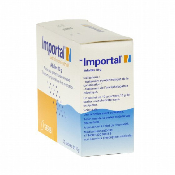 Importal, 10 g x 20 pó sol oral saq